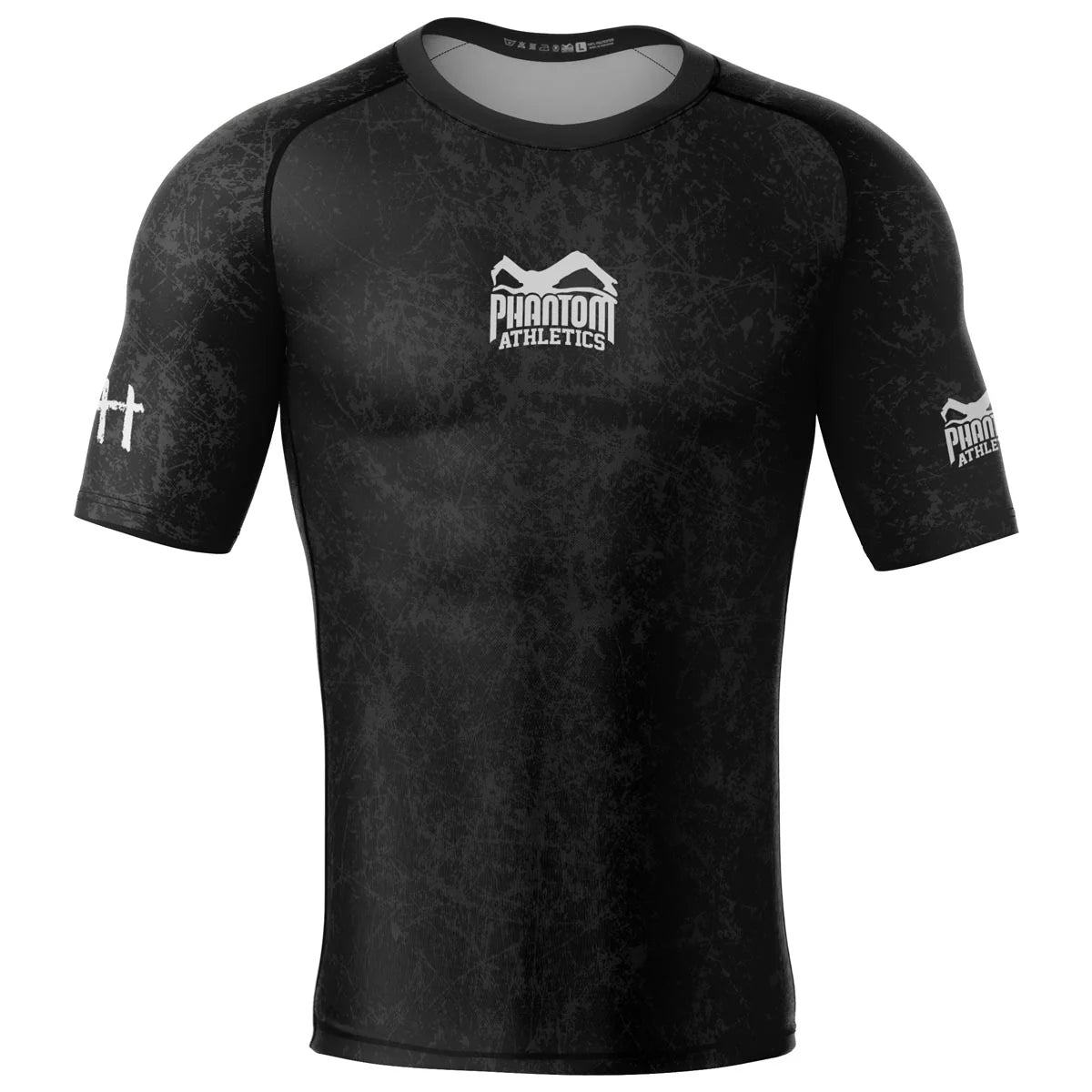 Phantom Rashguard EVO Serious Schwarz – Ansicht 2