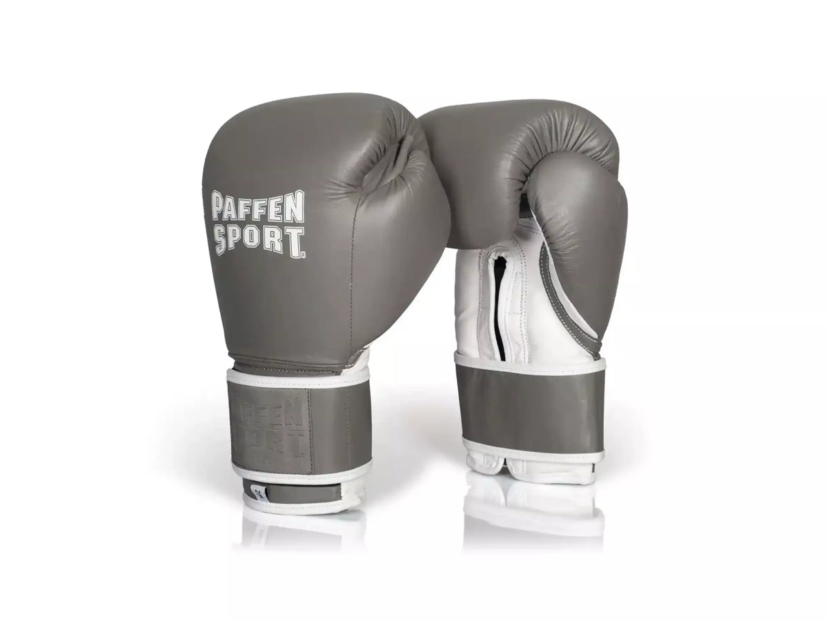 Paffen Sport Boxhandschuhe Pro Klett - Grau