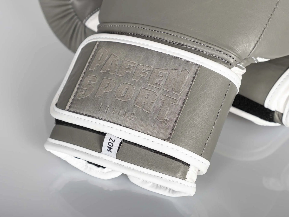Paffen Sport Boxhandschuhe Pro Klett - Grau