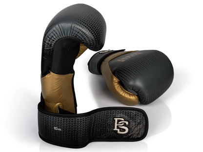 Paffen Sport Contact Shield Boxhandschuhe - Schwarz/Gold