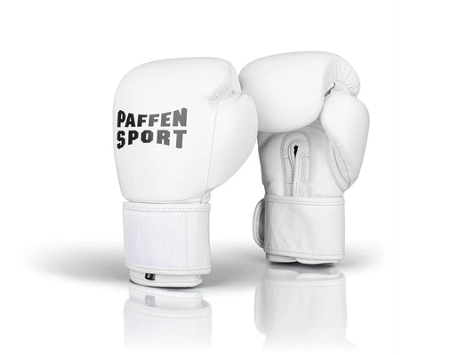 Paffen Sport Boxhandschuhe Pro Klett - Weiß