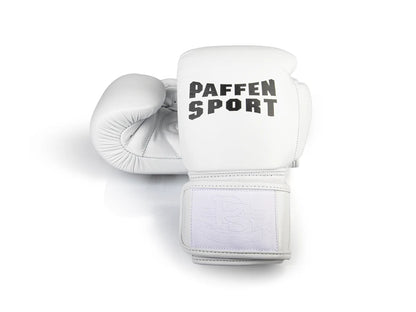 Paffen Sport Boxhandschuhe Pro Klett - Weiß