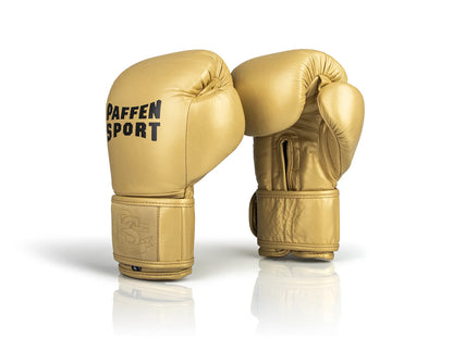 Paffen Sport Boxhandschuhe Pro Klett X - Gold