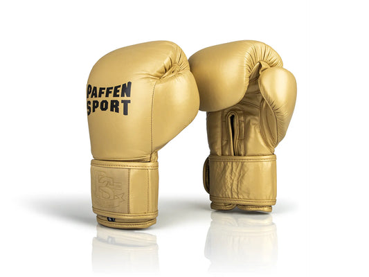 Paffen Sport Boxhandschuhe Pro Klett X - Gold