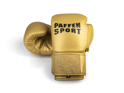 Paffen Sport Boxhandschuhe Pro Klett X - Gold