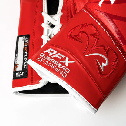 Rival RFX-Guerrero Sparring Gloves HDE-F Rot – Ansicht 3