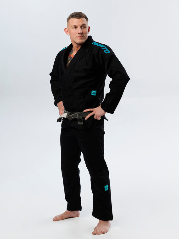MANTO X5 BJJ Gi Schwarz/Türkis