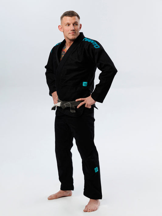 MANTO X5 BJJ Gi Schwarz/Türkis