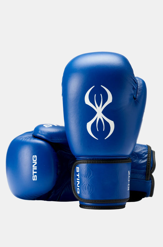 Sting Competition Boxhandschuhe IBA/DBV - Blau
