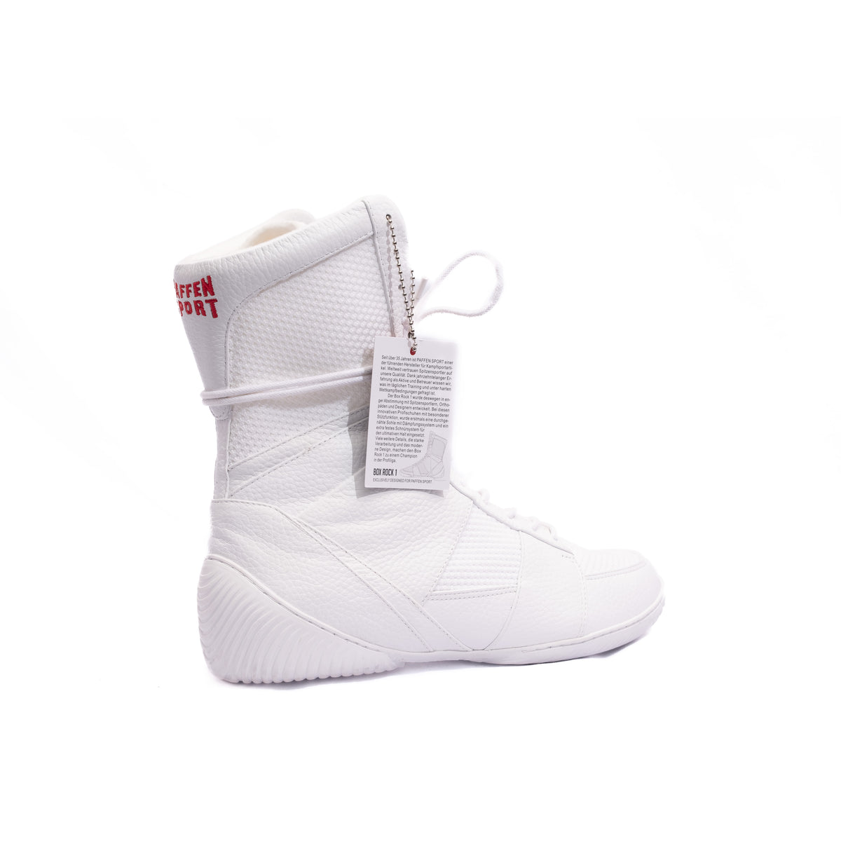Paffen Sport Box-Rock 1 Boxstiefel Weiß – Ansicht 2