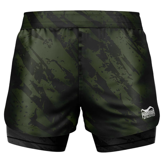 Phantom Fightshorts Fusion 2in1 Camo Tiger Army