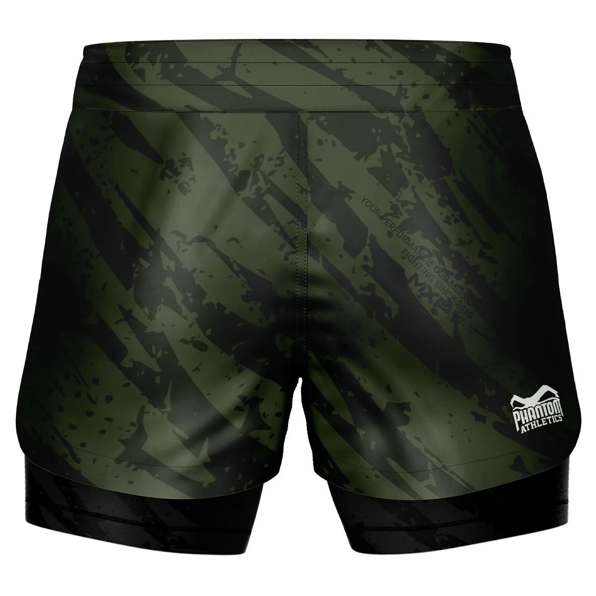 Phantom Fightshorts Fusion 2in1 Camo Tiger Army – Ansicht 2