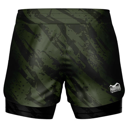 Phantom Fightshorts Fusion 2in1 Camo Tiger Army – Ansicht 2