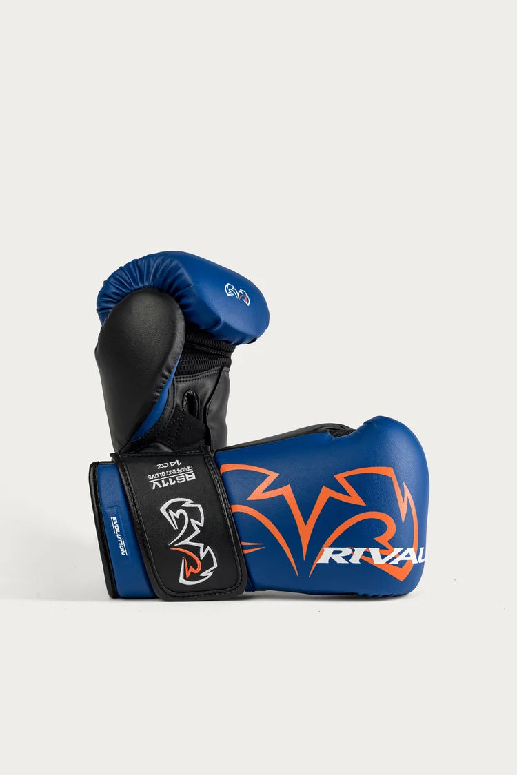 Rival RS11V Evolution Sparring Gloves - Blau