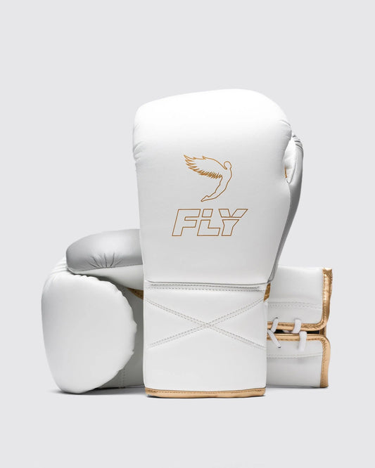 Fly Superlace Pro X 2 Handschuhe Weiß/Gold