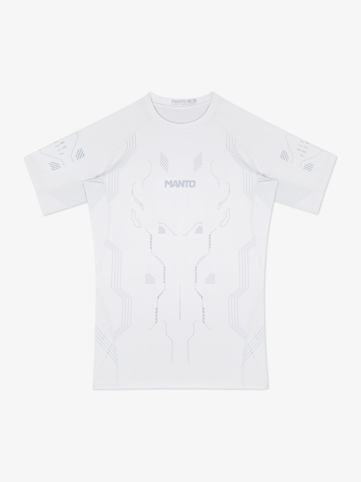 MANTO Rashguard Shield Weiß – Ansicht 6