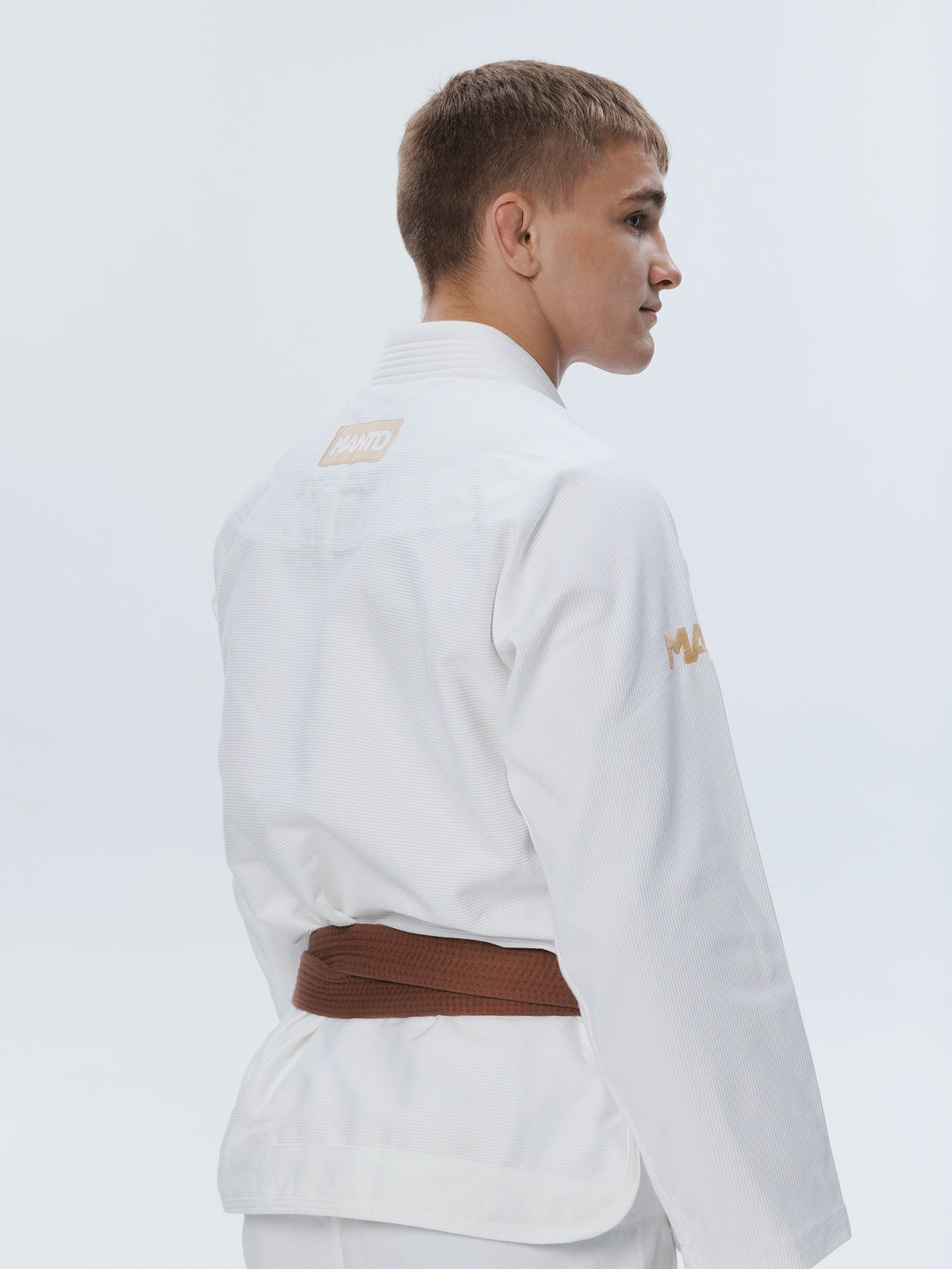 MANTO BJJ Gi Rise 2.0 Weiß – Ansicht 2