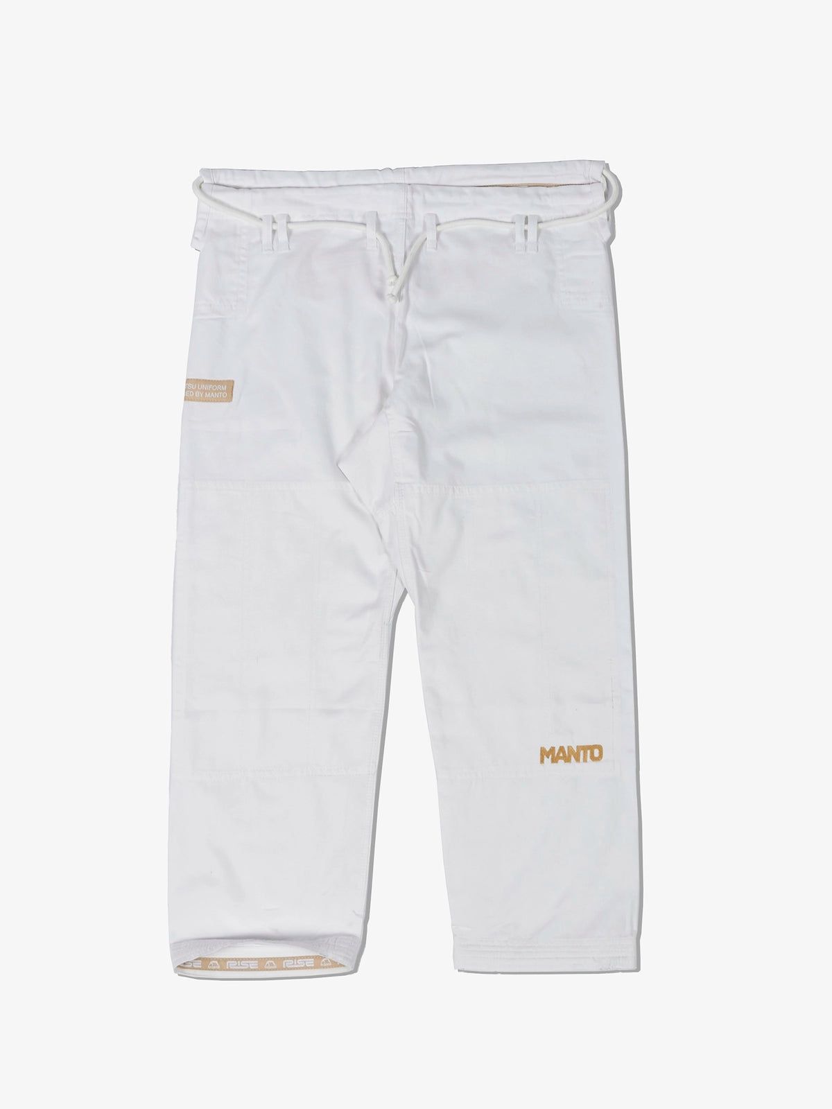 MANTO BJJ Gi Rise 2.0 Weiß – Ansicht 6
