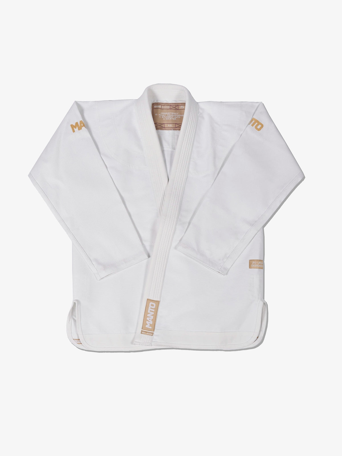 MANTO BJJ Gi Rise 2.0 Weiß – Ansicht 4