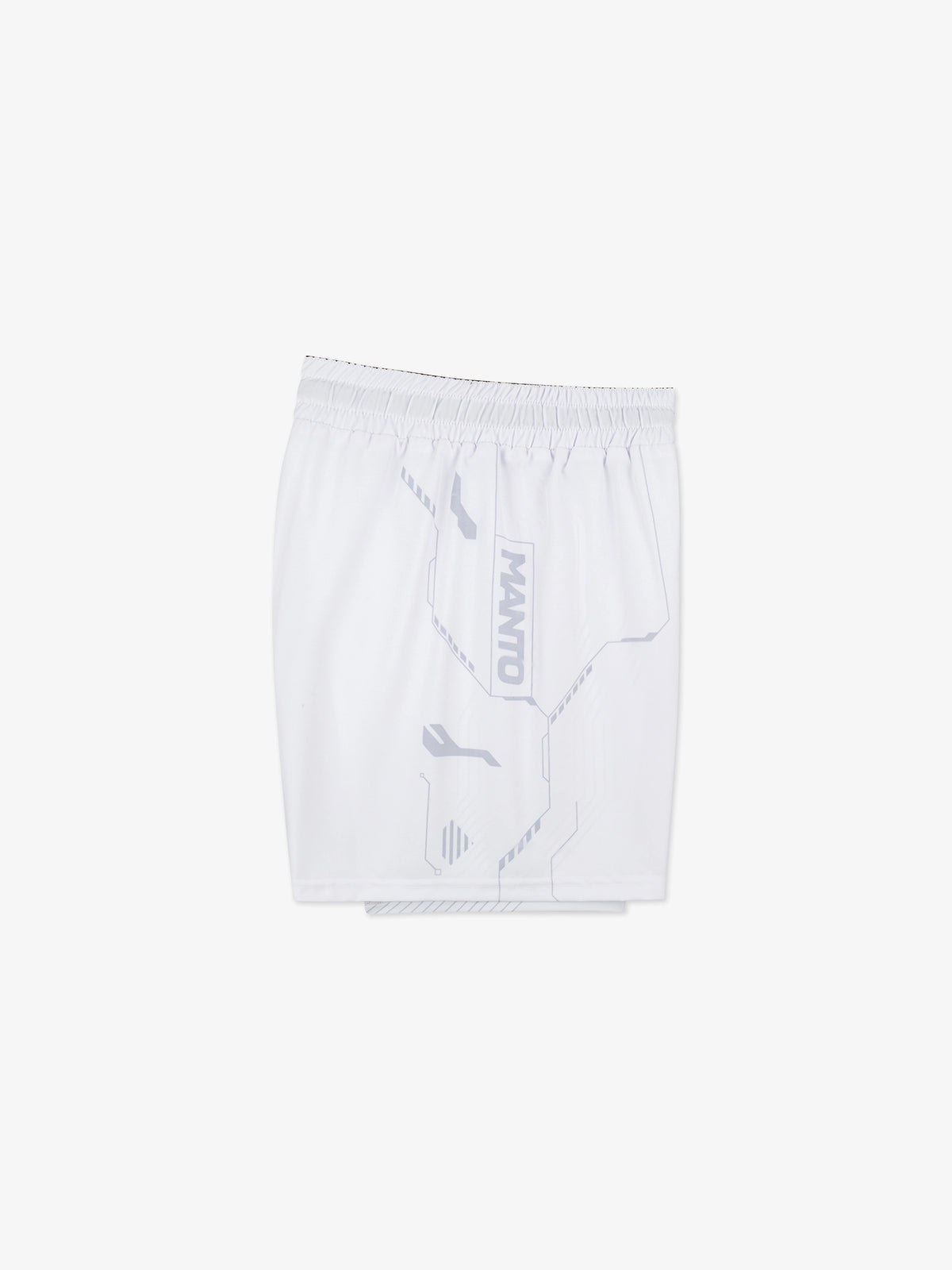MANTO Fightshorts Shield 2in1 - Weiß