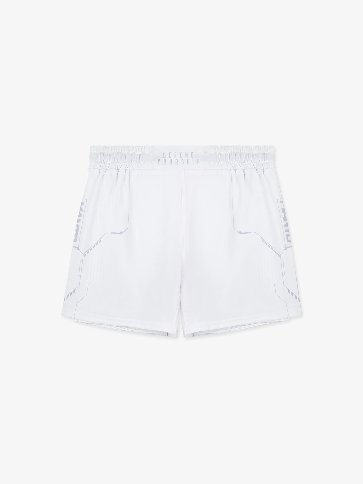 MANTO Fightshorts Shield 2in1 - Weiß