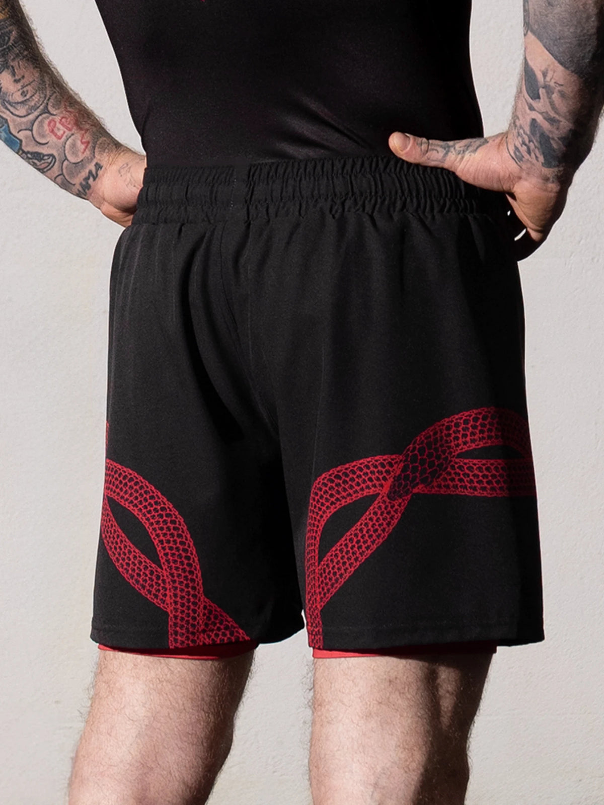 MANTO Fightshorts Uroboros – Ansicht 2