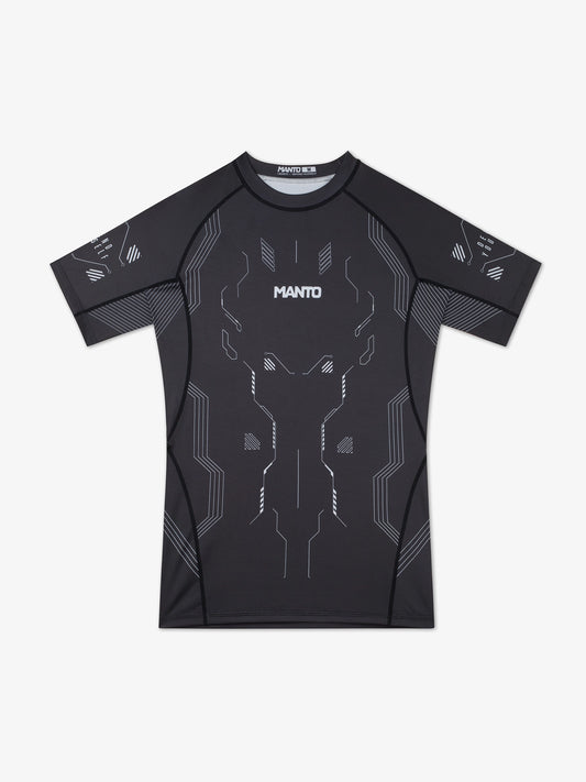 MANTO Rashguard Shield Schwarz