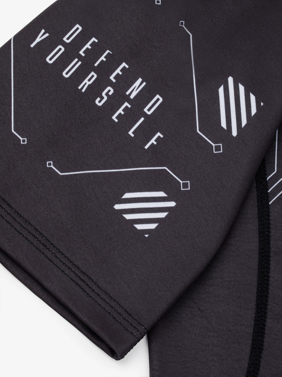MANTO Rashguard Shield Schwarz – Ansicht 5