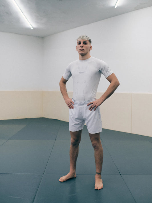 MANTO Rashguard Shield Weiß