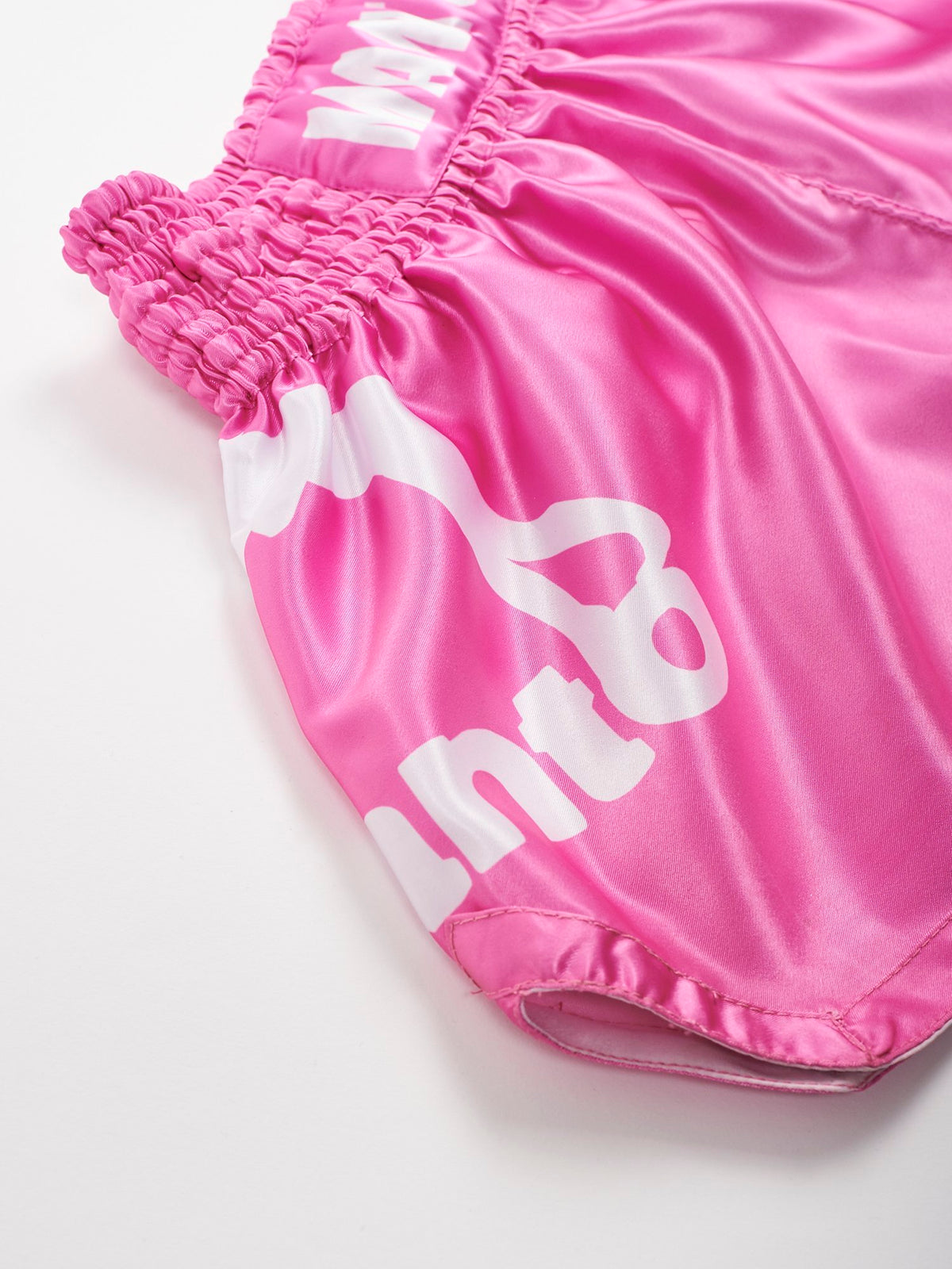MANTO Muay Thai Dual Shorts Rosa – Ansicht 3
