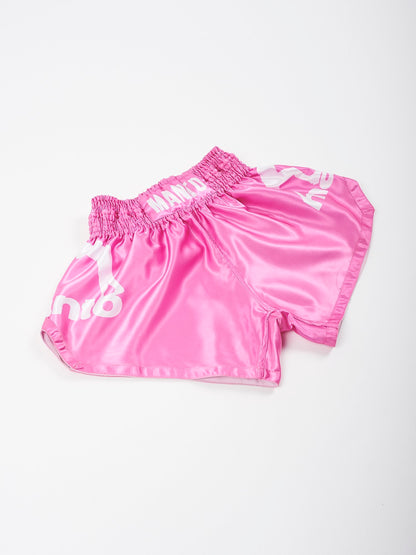 MANTO Muay Thai Dual Shorts Rosa – Ansicht 2