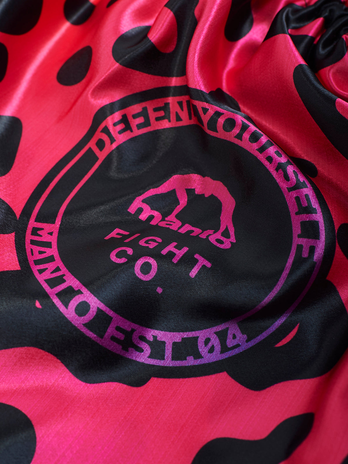 MANTO Muay Thai Dual Shorts Leopard – Ansicht 5