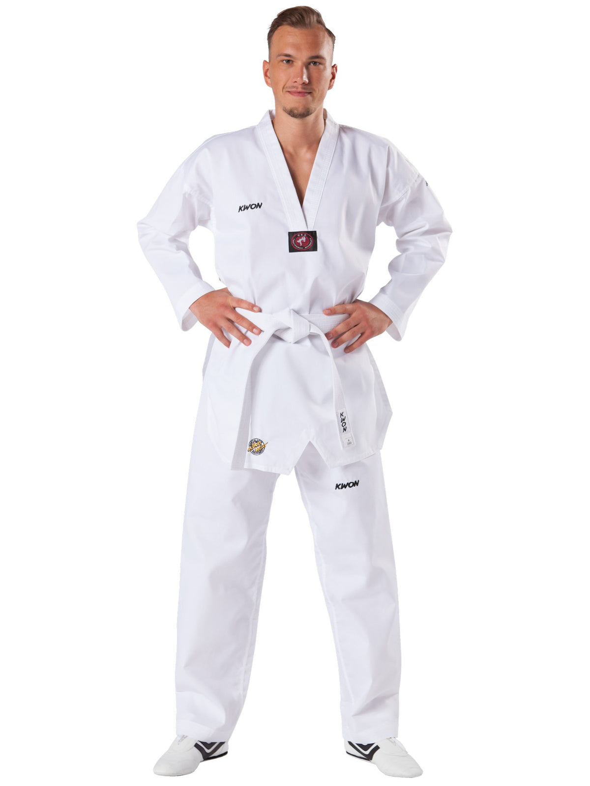KWON Taekwondo-Anzug Victory weißes Revers