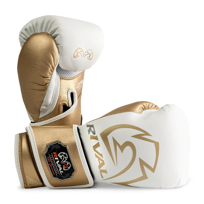 Rival RB100 Professional Bag Gloves Weiß/Gold