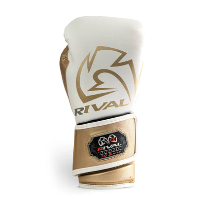 Rival RB100 Professional Bag Gloves Weiß/Gold – Ansicht 3