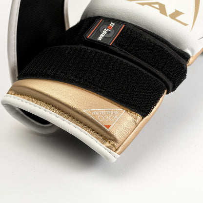 Rival RB100 Professional Bag Gloves Weiß/Gold – Ansicht 5